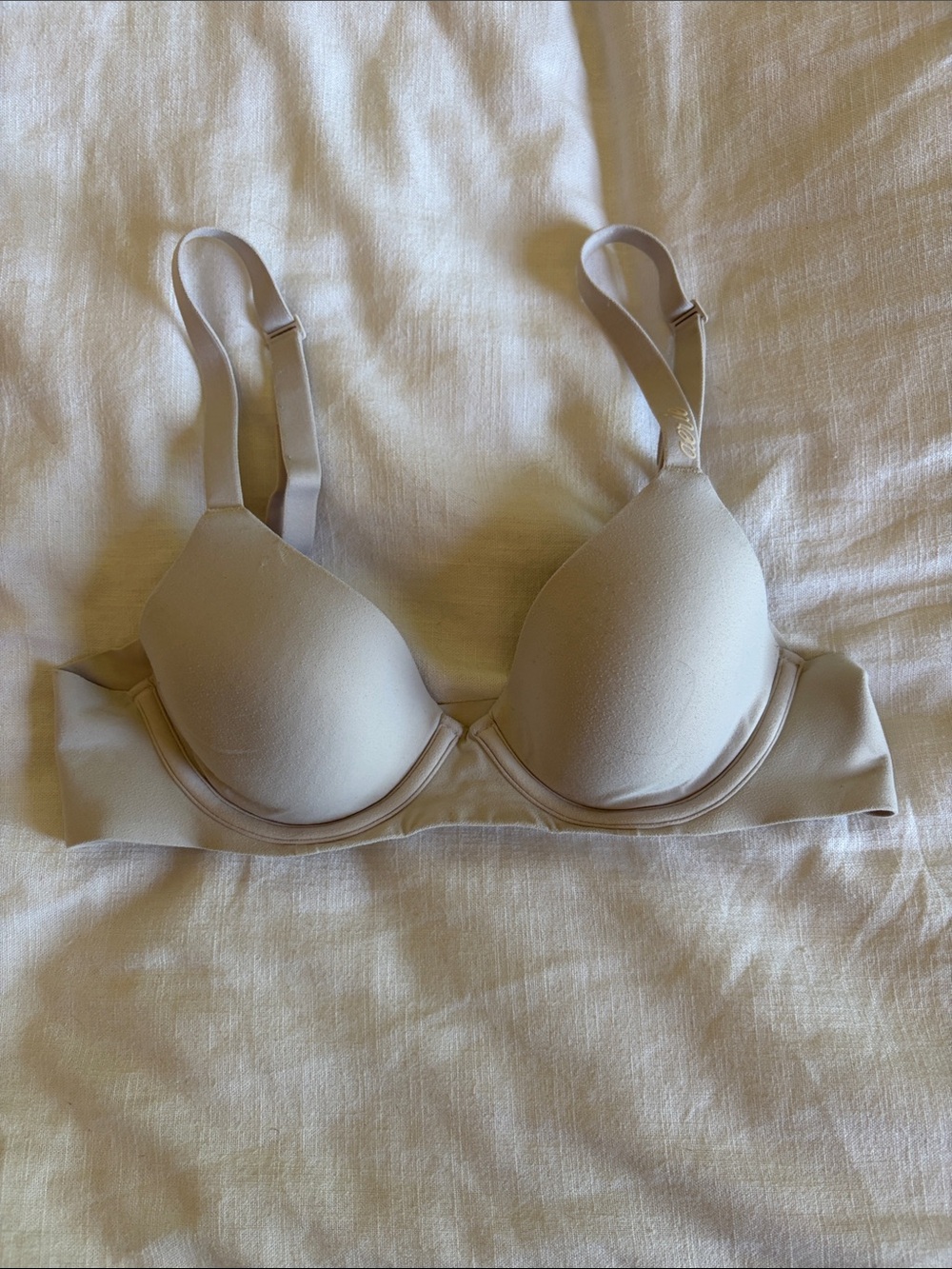 aerie Light Beige T-Shirt Bra - Smooth Nude